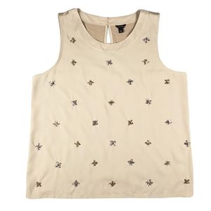 Ann Taylor Gemstone Cluster Sleeveless Blouse